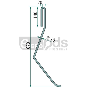 Gheara elastica - GRANIT [1801700000]