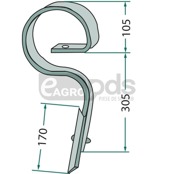 Dinti de grapa - GRANIT [18017 3535011]