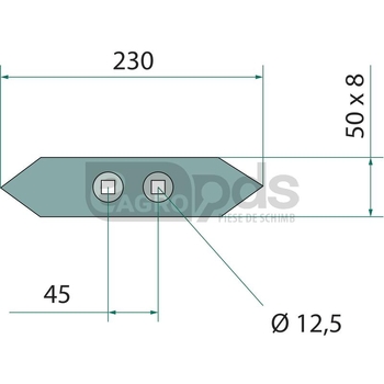 Brazdar - GRANIT [180180100]