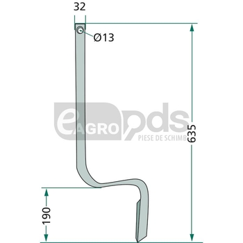 Dinte stergator de urme - GRANIT [180180308]