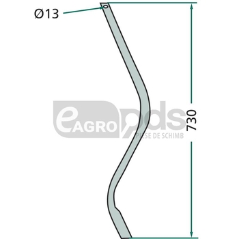 Dinte stergator de urme - GRANIT [180180309]