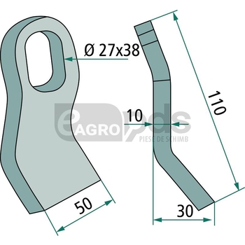 Cutit tocator - GRANIT [180180316]