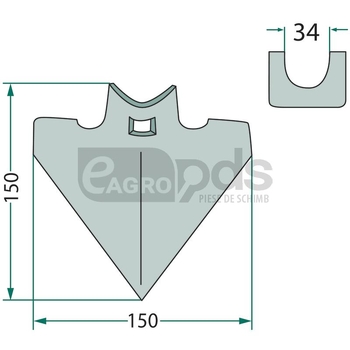 Brazdar lat - GRANIT [1801.KH2]