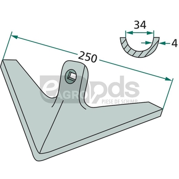 Brazdar tocator - GRANIT [1801.KH5]