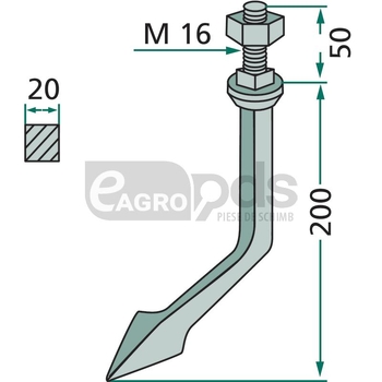 Dinte grapa - GRANIT [1802020087]