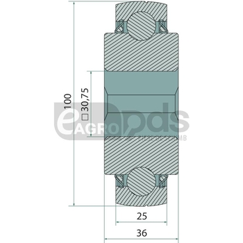 Rulment cu role canelate - GRANIT [1802200021]