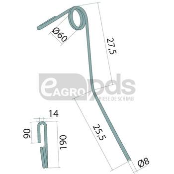 Gheara elastica - GRANIT [1802400006]