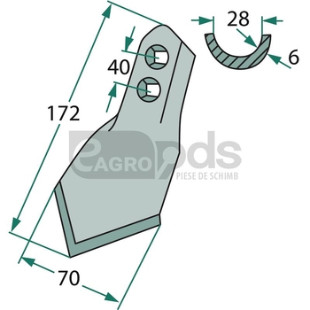 Brazdar - GRANIT [18024 101000551]