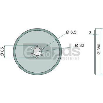 Disc de semanat - GRANIT [1802800028]