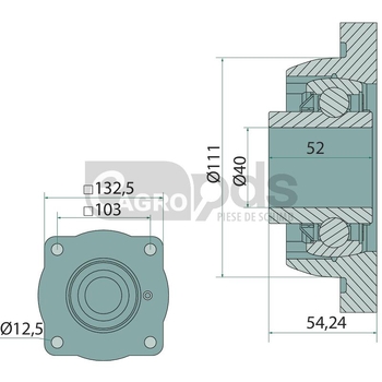 Unitate rulment - GRANIT [1802800031]