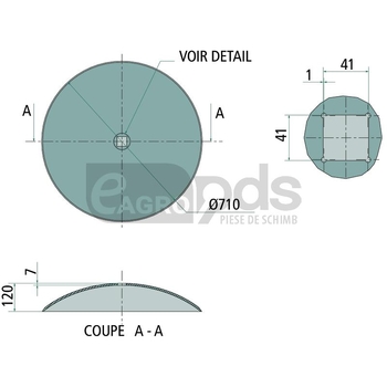 Taler disc - GRANIT [1802800090]