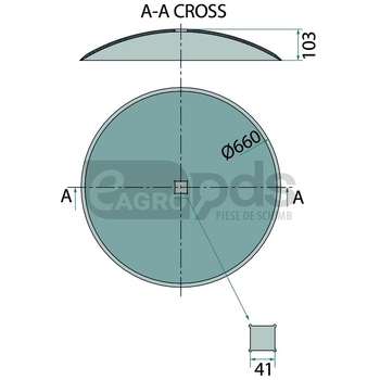 Taler disc - GRANIT [1802800092]