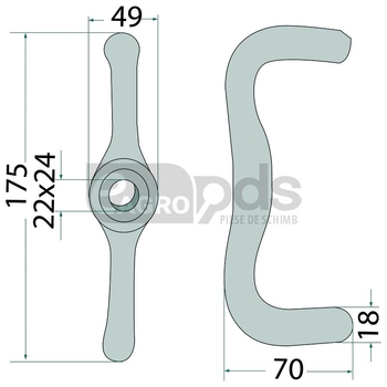 Piesa de racordare - GRANIT [18028 52596600]