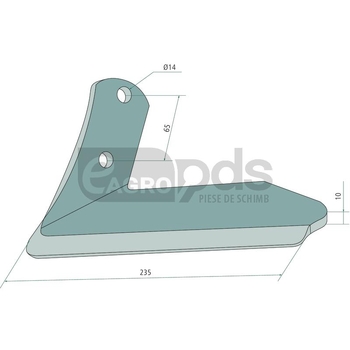 Aripa brazdar - GRANIT [18028 H2212510]