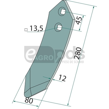 Varf de brazdar - GRANIT [18028 H2212540]