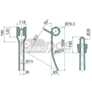 Gheara elastica - GRANIT [1803100012]