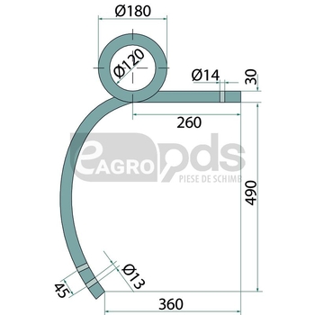 Dinte cultivator - GRANIT [1803100039]