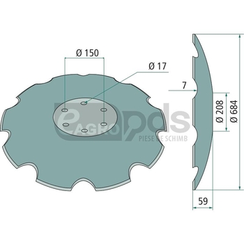 Taler disc - GRANIT [18031 00311081]