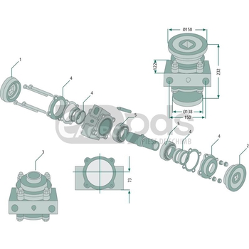 Lagar complet - GRANIT [18031-0042]