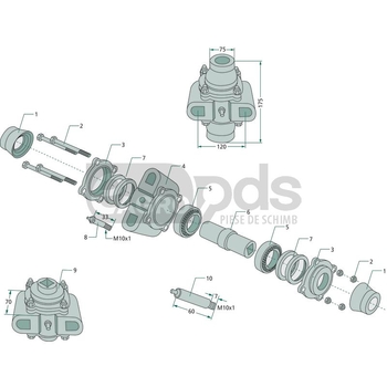 Carcasa lagar - GRANIT [18031-0061H]