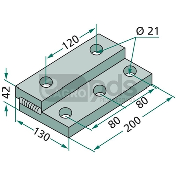 Placa adaptor - GRANIT [18031-0100]