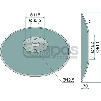 Taler disc - GRANIT [18031-0513]