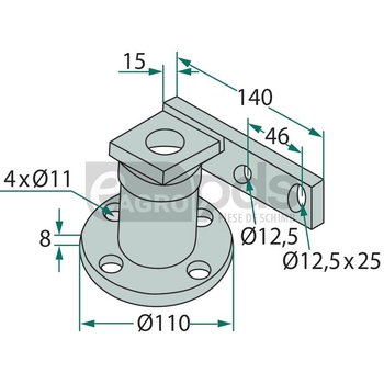 Butuc disc - GRANIT [18031-0520]