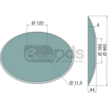 Taler disc - GRANIT [18031-0588]