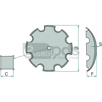 Taler disc - GRANIT [18031-156140]