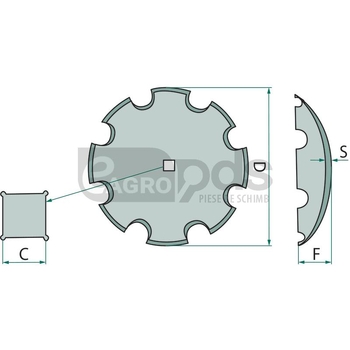 Taler disc - GRANIT [18031-166040]