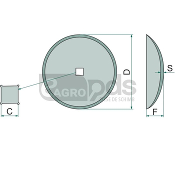 Taler disc - GRANIT [18031-241028]