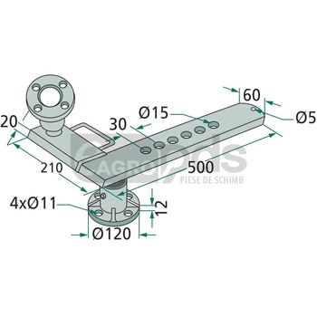 Butuc disc - GRANIT [18031-241359]