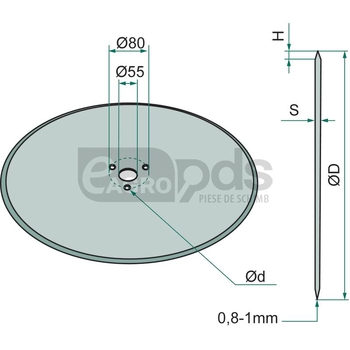Disc - GRANIT [18031-325080]