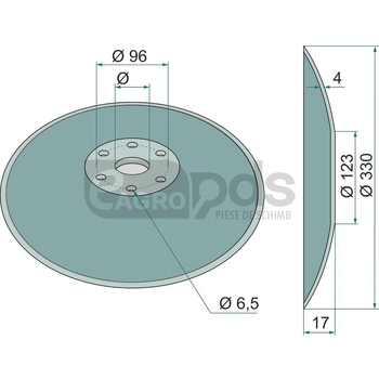 Disc - GRANIT [18031-34017]