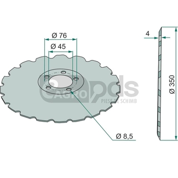 Disc de semanat - GRANIT [18031-34019]