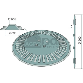 Disc - GRANIT [18031-350011]