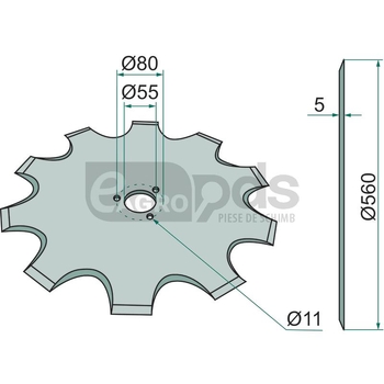 Disc - GRANIT [18031-356081]