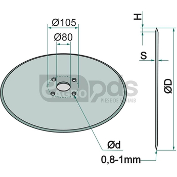Disc - GRANIT [18031-3570105]