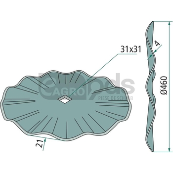 Disc taietor - GRANIT [18031-446130]