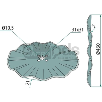 Disc taietor - GRANIT [18031-446230]
