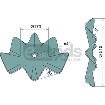 Disc taietor - GRANIT [18031-451040]