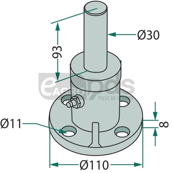 Butuc disc - GRANIT [18031-880500]