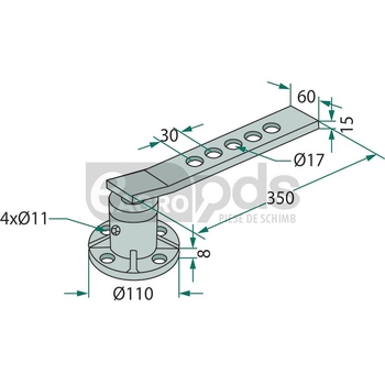 Butuc disc - GRANIT [18031-880520]