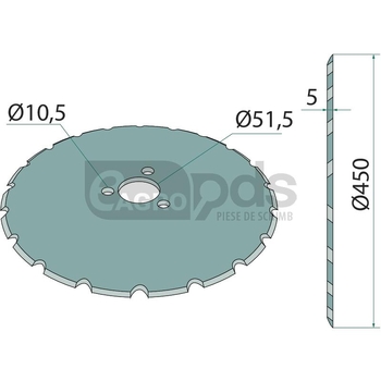 Disc de semanat - GRANIT [18032000171]