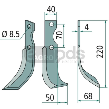 Cutit freza - GRANIT [1803200024]