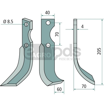 Cutit freza - GRANIT [1803200026]
