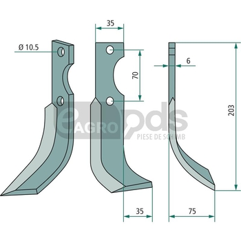 Cutit freza - GRANIT [1803200030]