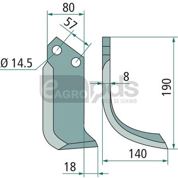 Cutit freza - GRANIT [1803200033]