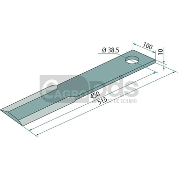 Cutit tocatoare - GRANIT [1803200058]