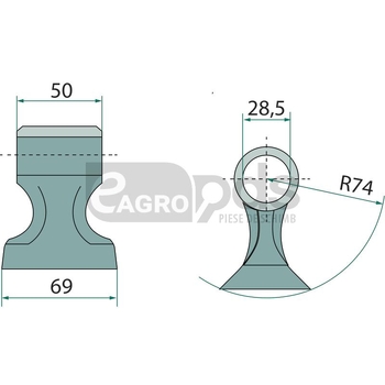 Ciocan batator - GRANIT [1803200070]